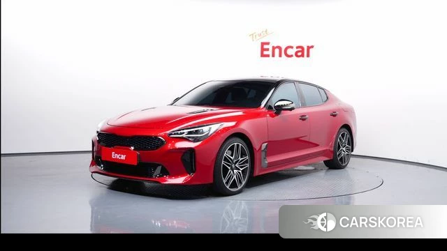Kia Stinger Meister 2021 Красный из Кореи