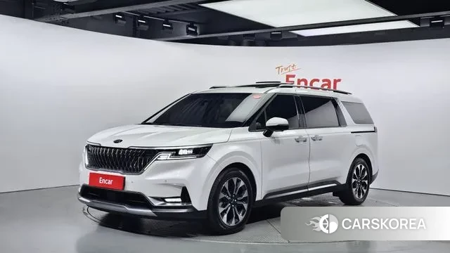 Kia Carnival 4th generation 2020 Белый из Кореи