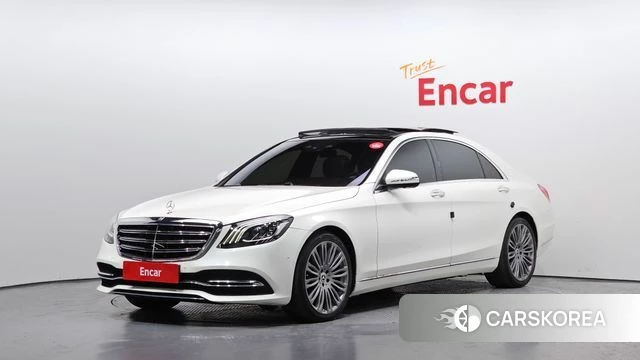 Mercedes-Benz S-Class W222 2019 Белый из Кореи