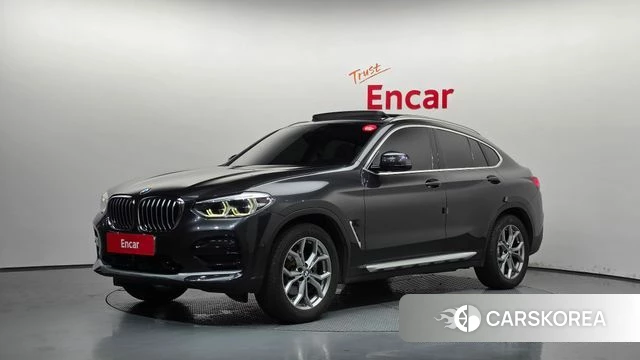 BMW X4 (G02) 2020 Серый из Кореи