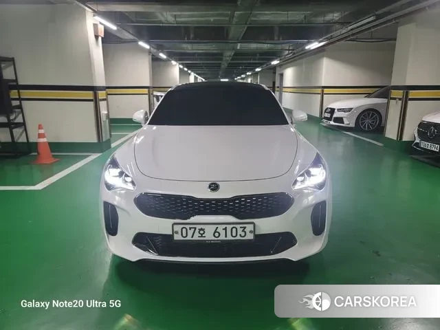 Kia Stinger 2019 Белый из Кореи