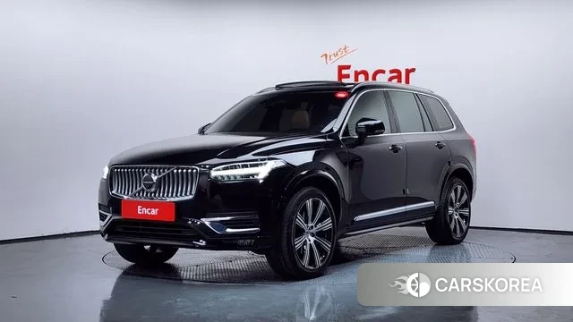 Volvo XC90 second Generation 2023 Черный из Кореи