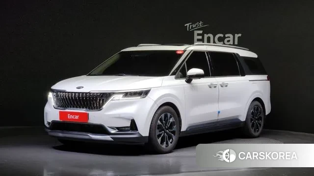 Kia Carnival 4th generation 2021 Белый из Кореи