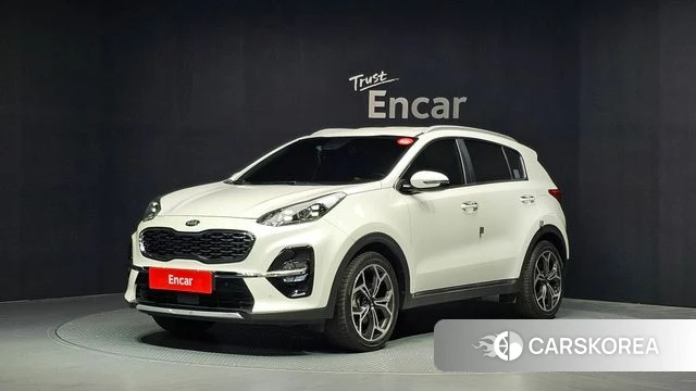 Kia Sportage The Bold 2020 Белый из Кореи