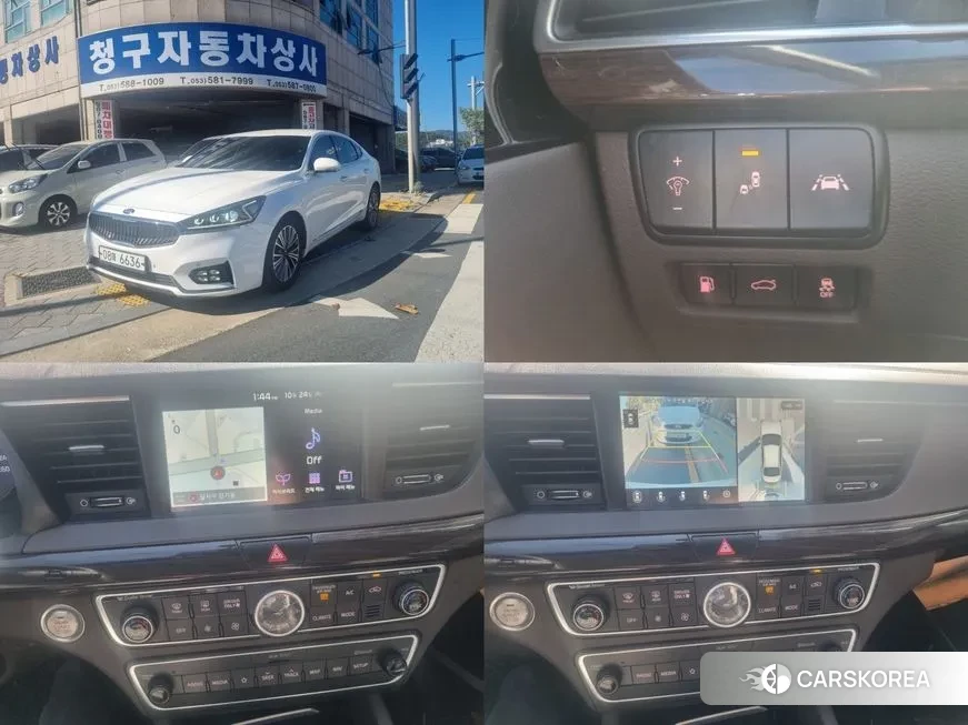 Kia All New K7 Hybrid 2018 Белый из Кореи