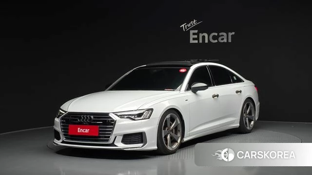 Audi A6 (C8) 2021 Белый из Кореи