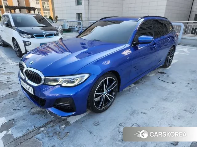 BMW 3 Series (G20) 2022 Синий из Кореи