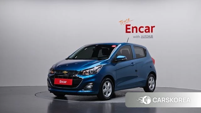 Chevrolet (GM Daewoo) The New Spark 2018 Синий из Кореи