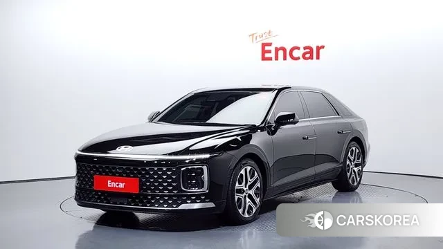 Hyundai Grandeur Hybrid (GN7) 2023 Черный из Кореи