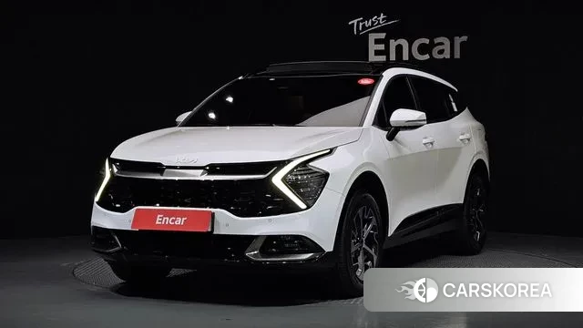Kia Sportage 5th Generation Hybrid 2021 Белый из Кореи