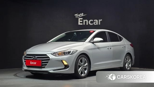 Hyundai Avante AD 2018 Серебристо-серый из Кореи