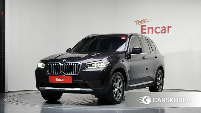 BMW X3 (G01) 2022 Серый из Кореи