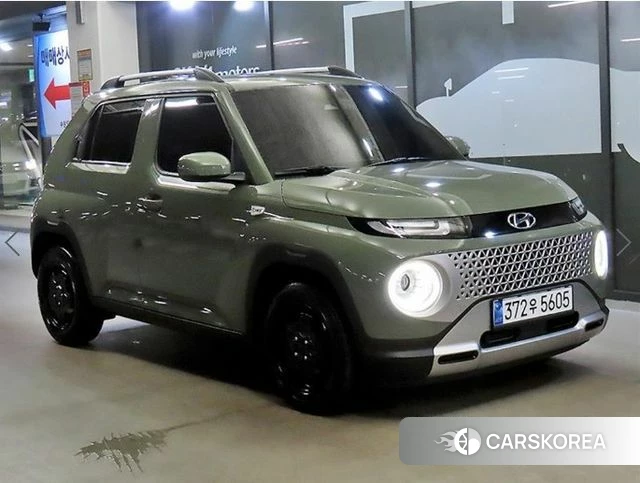 Hyundai Casper 2023 Светло-зеленый из Кореи