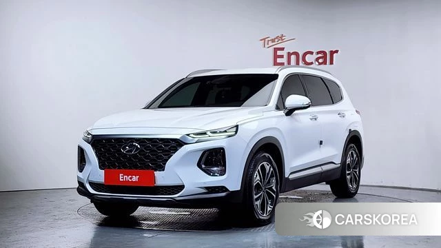 Hyundai Santa Fe TM 2020 Белый из Кореи