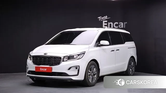 Kia The New Carnival 2019 Белый из Кореи