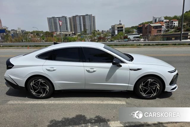 Hyundai Sonata D Edge (DN8) 2025 Белый из Кореи