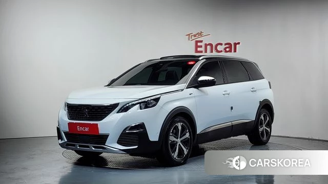 Peugeot 5008 second generation 2018 Белый из Кореи