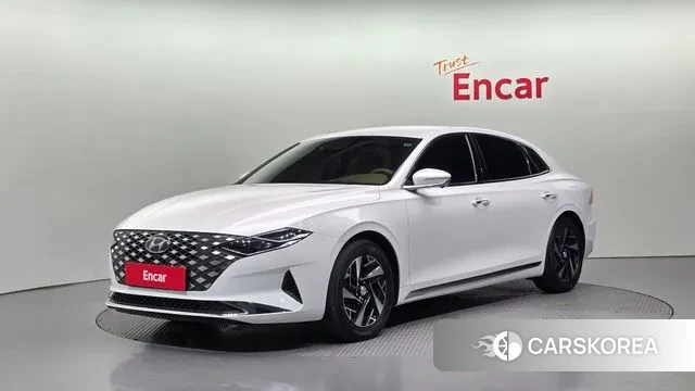 Hyundai The New Grandeur IG Hybrid 2021 Белый из Кореи
