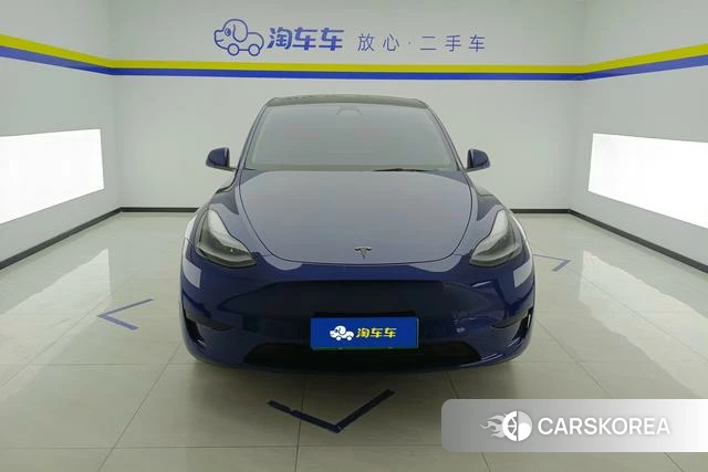Tesla Model Y 2022 Синий из Китая