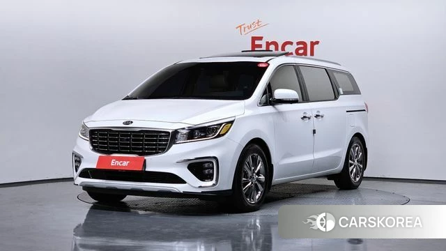 Kia The New Carnival 2019 Белый из Кореи