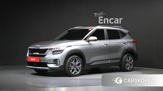 Kia Seltos 2021 Серебряный из Кореи