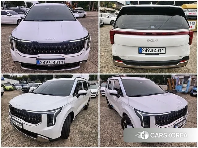 Kia The New Carnival 4th Generation 2025 Белый из Кореи