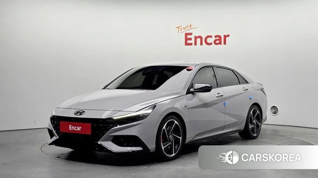 Hyundai Avante (CN7) 2022 Серый из Кореи