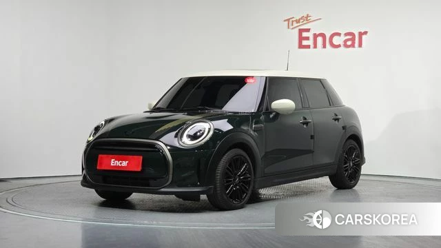 Mini Cooper 2022 Темно-зеленый из Кореи