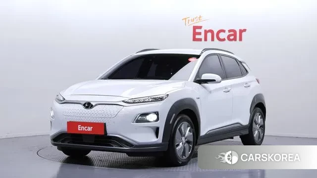 Hyundai Kona Electric 2019 Белый из Кореи