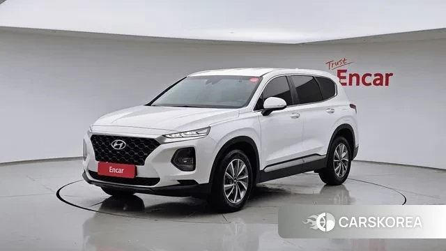 Hyundai Santa Fe TM 2019 Белый из Кореи