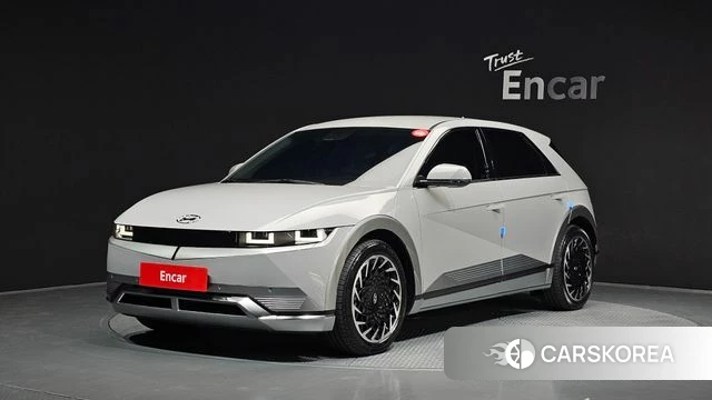 Hyundai Ionic 5 2021 Серебристо-серый из Кореи