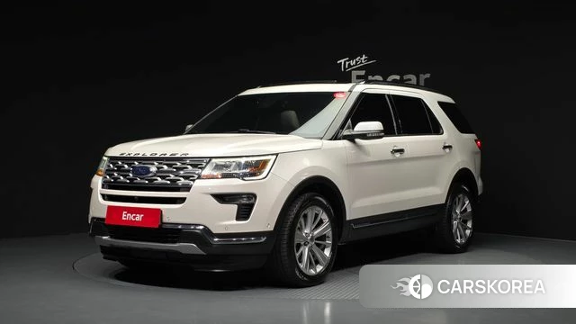 Ford Explorer 2019 Белый из Кореи