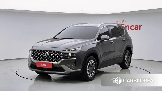 Hyundai The New Santa Fe 2022 Серый из Кореи