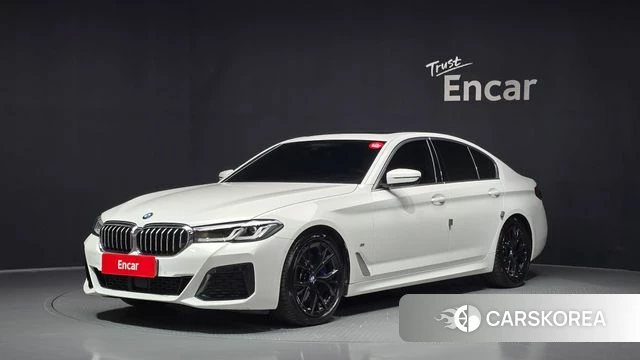 BMW 5 Series (G30) 2021 Белый из Кореи