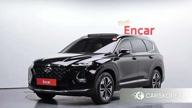 Hyundai Santa Fe TM 2018 Черный из Кореи
