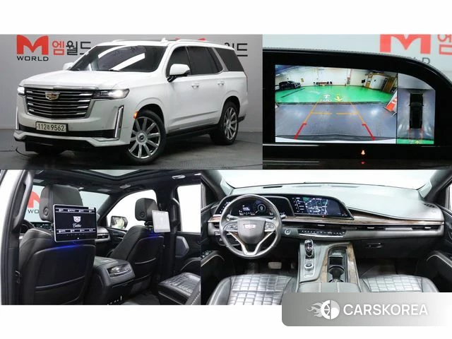 Cadillac Escalade 5th Generation 2022 Белый из Кореи
