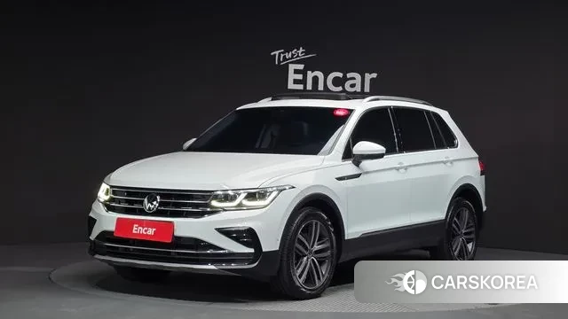 Volkswagen Tiguan second Generation 2023 Белый из Кореи