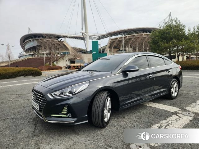 Hyundai Sonata New Rise 2018 Серебристо-серый из Кореи