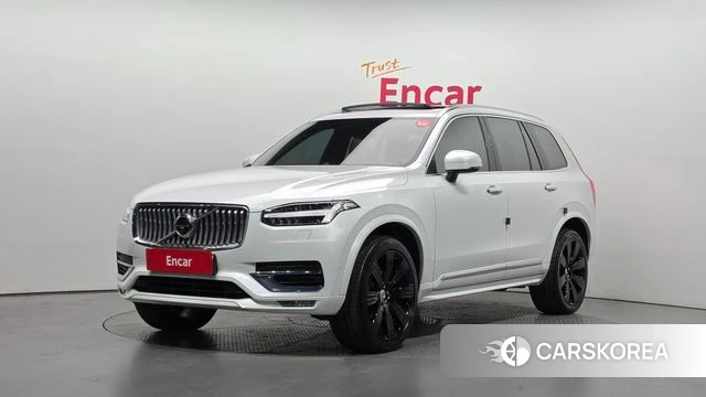 Volvo XC90 second Generation 2021 Белый из Кореи
