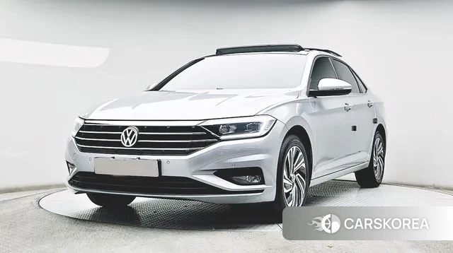 Volkswagen 7th Generation of Jetta 2020 Серебристо-серый из Кореи