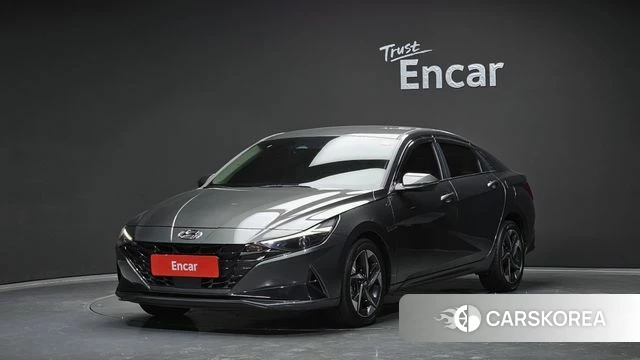 Hyundai Avante (CN7) 2021 Серый из Кореи