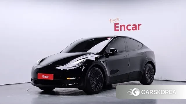 Tesla Model Y 2022 Черный из Кореи