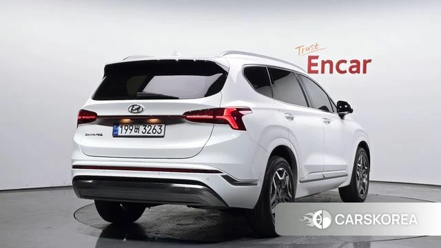 Hyundai The New Santa Fe 2022 Белый из Кореи