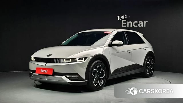 Hyundai Ionic 5 2021 Серебристо-серый из Кореи