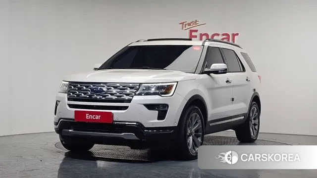 Ford Explorer 2018 Белый из Кореи