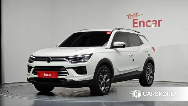 Ssangyong Beautiful Korando 2022 Белый из Кореи