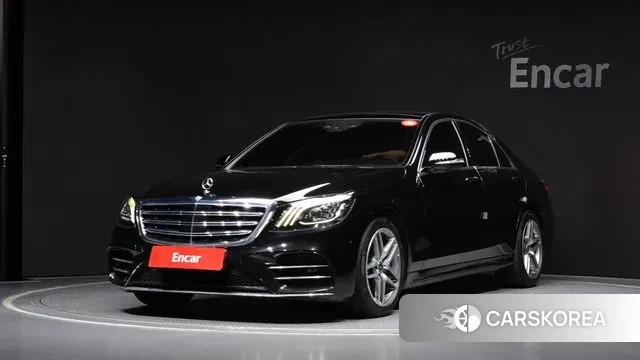 Mercedes-Benz S-Class W222 2020 Черный из Кореи