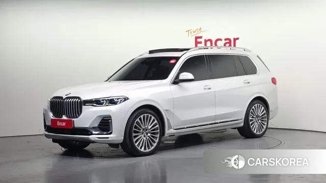 BMW X7 (G07) 2022 Белый из Кореи