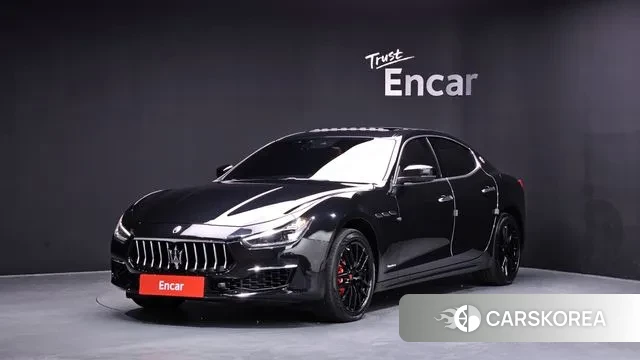 Maserati Ghibli 2019 Черный из Кореи