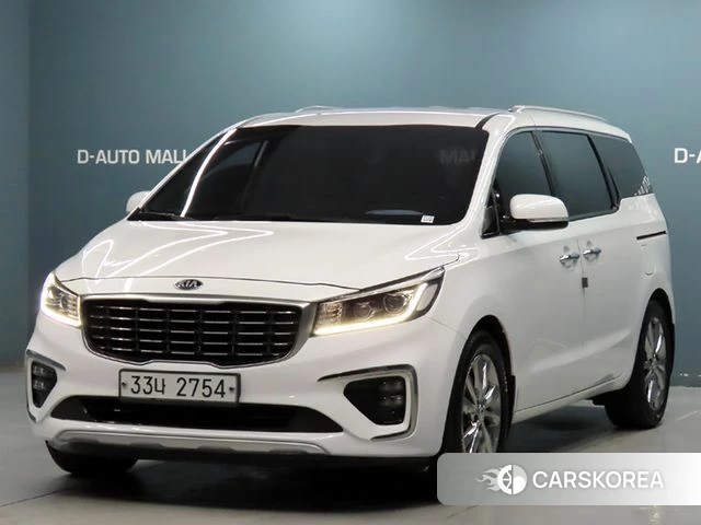 Kia The New Carnival 2019 Белый из Кореи